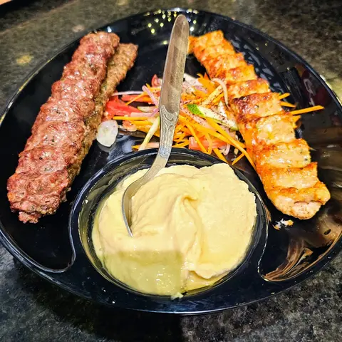 Brochetas de pollo