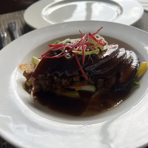 Bacalao glaseado con miso