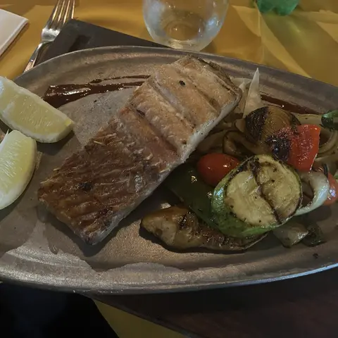 Salmón a la parrilla